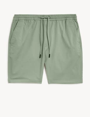 Elasticated Waist Stretch Shorts
