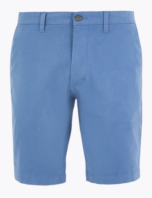 stretch chino shorts