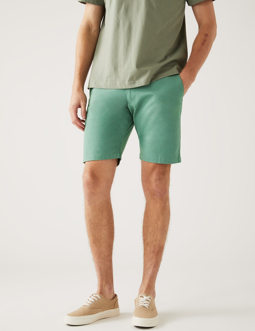 Stretch Chino Shorts image 1