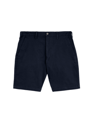 

M&S Collection Chinos cortos de algodón elásticosMens - Navy, Navy