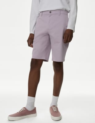 

M&S Collection Chinos cortos elásticosMens - Lavender, Lavender