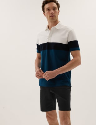 

Mens M&S Collection Chino-Shorts mit Stretchanteil - Black, Black