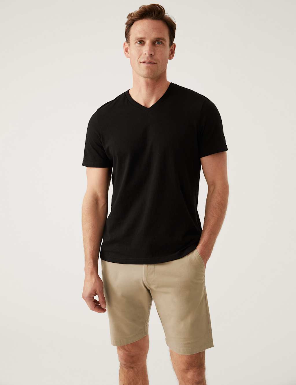 2pk Stretch Chino Shorts image 3