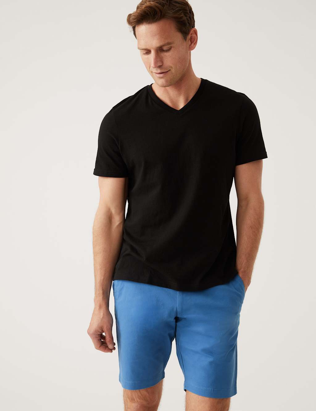 2pk Stretch Chino Shorts image 4