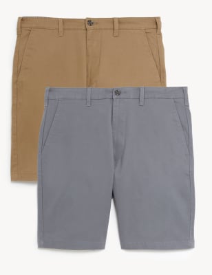 Stretch skinny chino on sale shorts