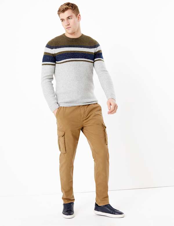 Cargo Men S Casual Trousers Smart Casual Trousers M S