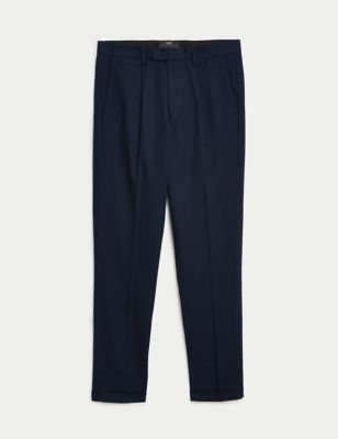 Navy Smart Trousers