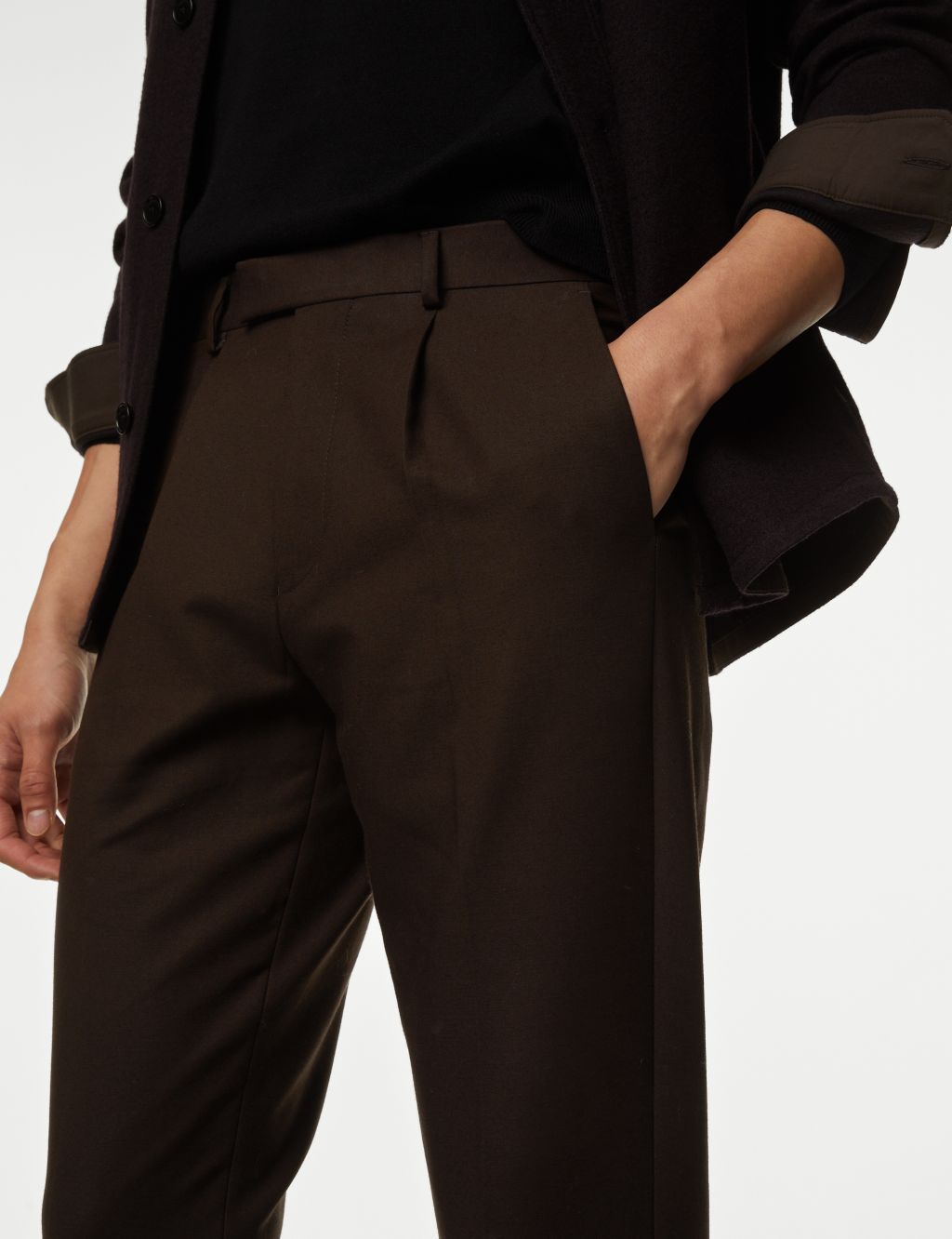 Tapered Fit Smart Stretch Chinos image 3