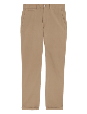 

Mens M&S Collection Slim Fit Ultimate Chinos - Light Bronze, Light Bronze