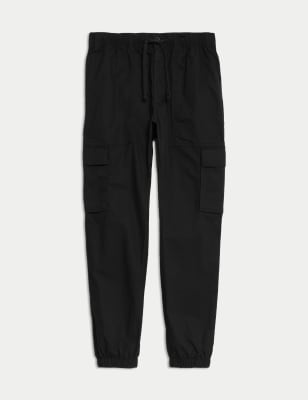 Pure Linen Tapered Trousers, M&S Collection