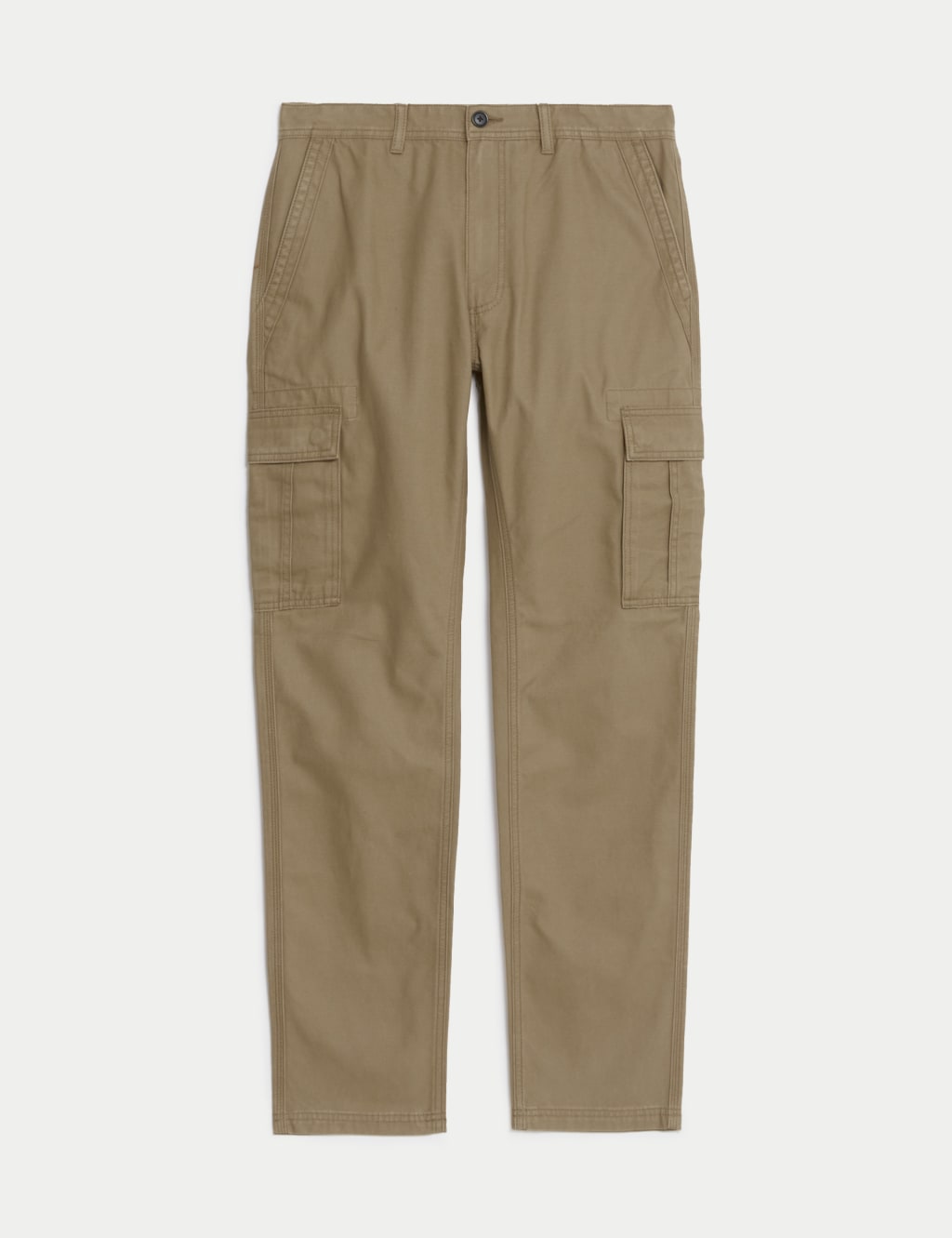 Men's Casual Cargo Trousers M&S