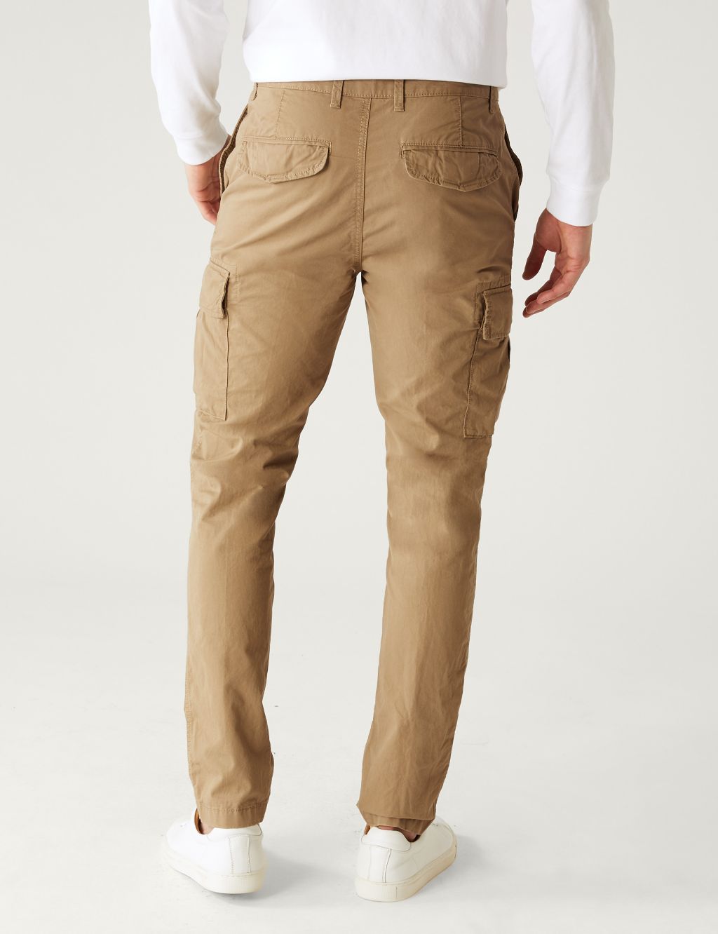 Slim Fit Lightweight Cargo Trousers image 5