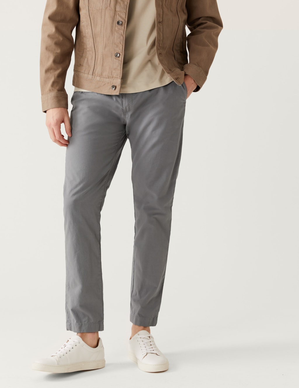 Page 4 Men's Slim Fit Trousers M&S