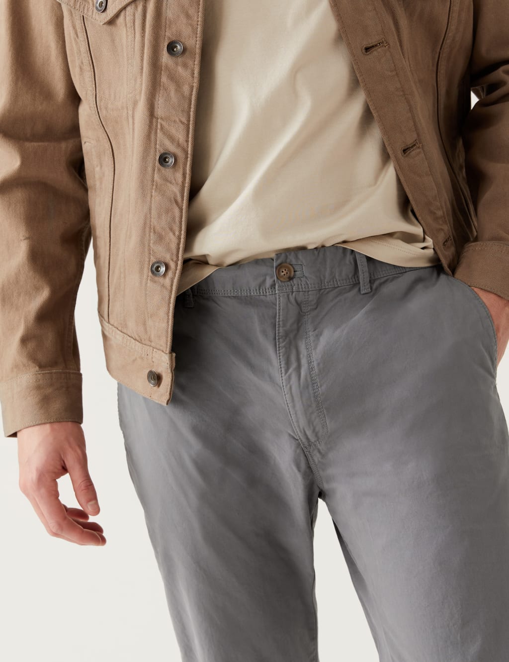 Page 4 Men's Slim Fit Trousers M&S