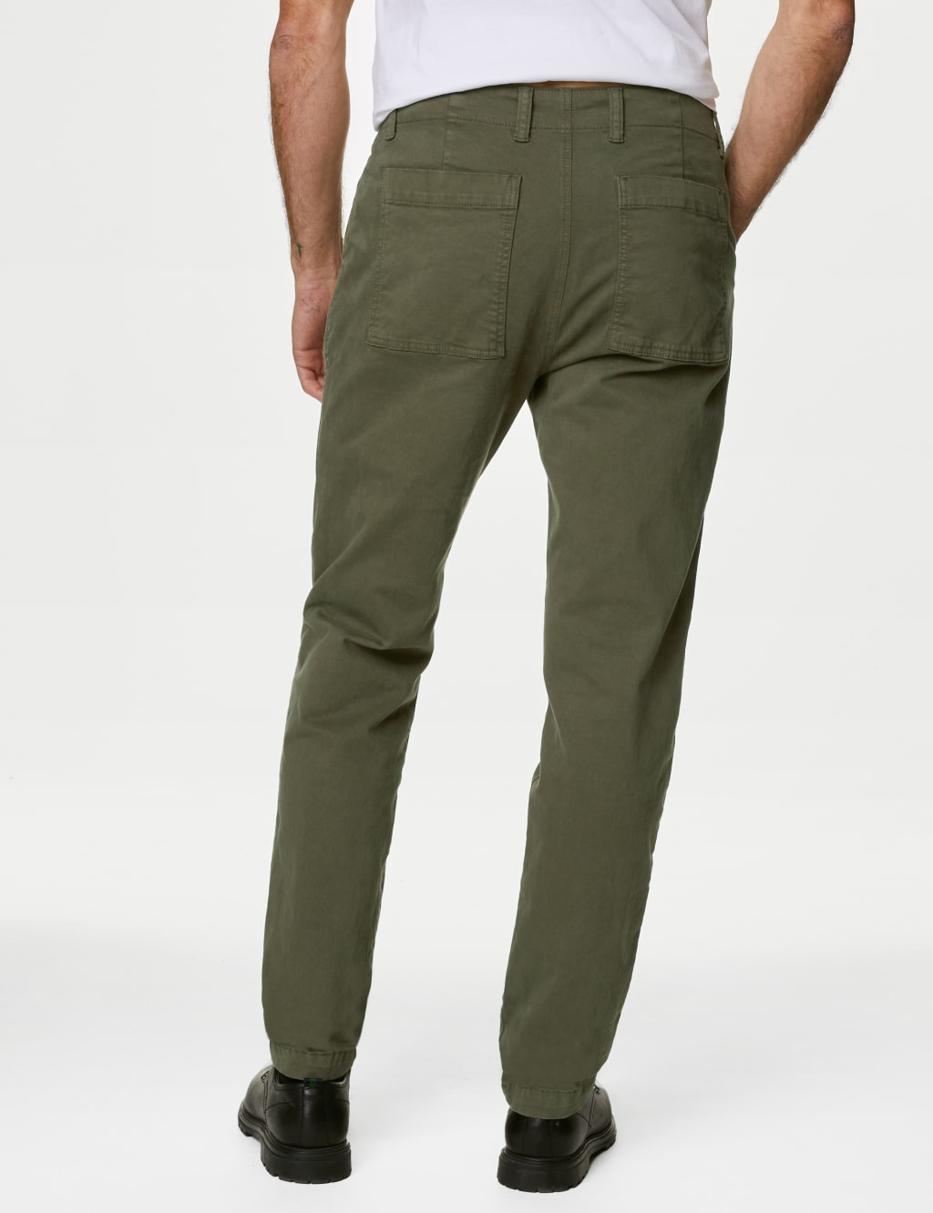 Slim Fit Carpenter Stretch Trousers image 5