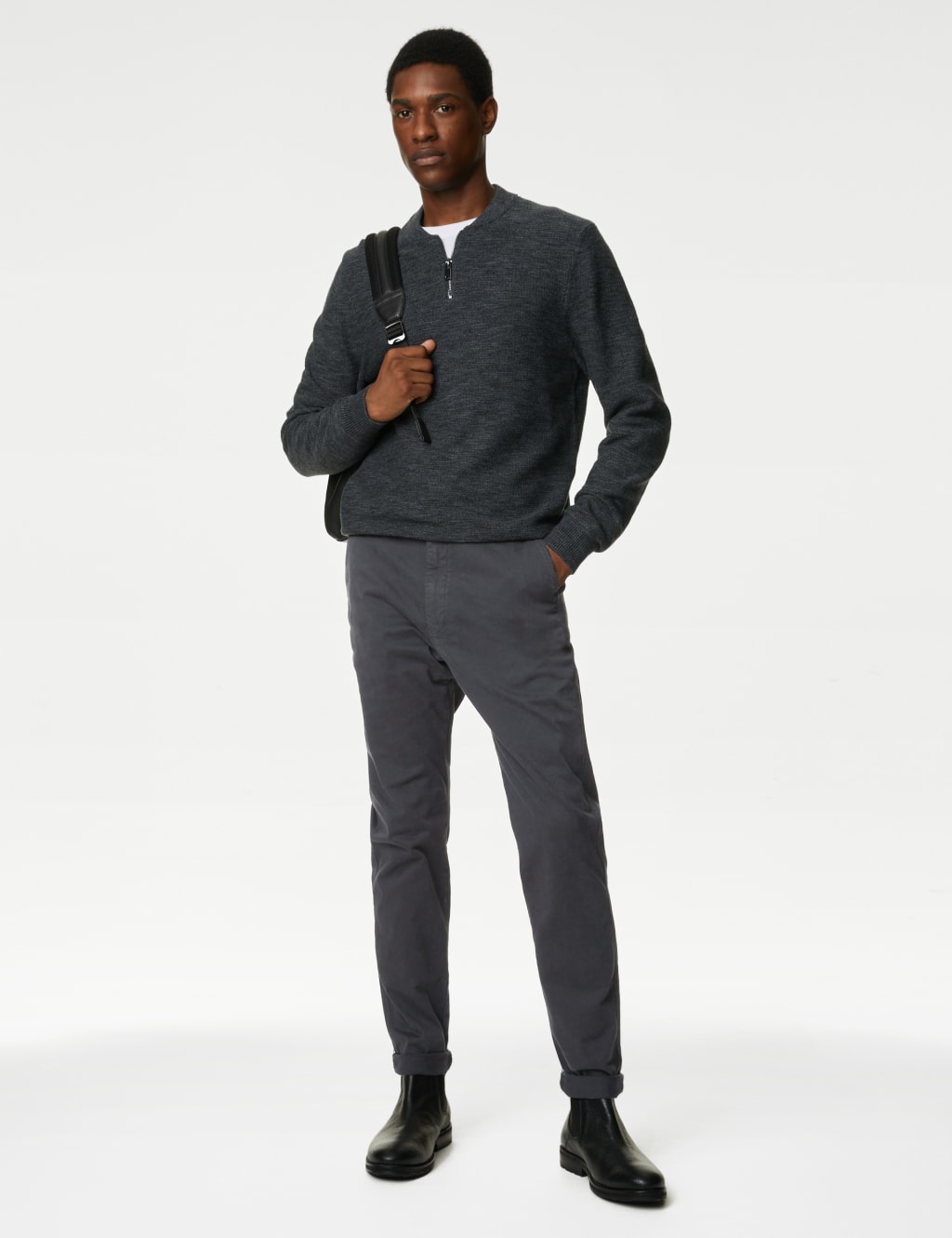 Slim Fit Carpenter Stretch Trousers image 3