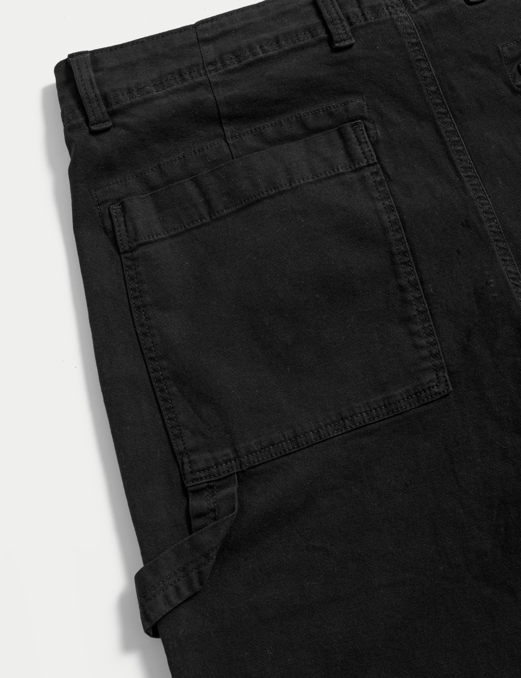 Straight Fit Utility Stretch Trousers image 7