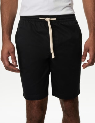 Pure Cotton Elasticated Waist Shorts