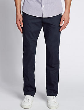 Mens Casual Trousers | Slim & Casual Trousers For Men | M&S