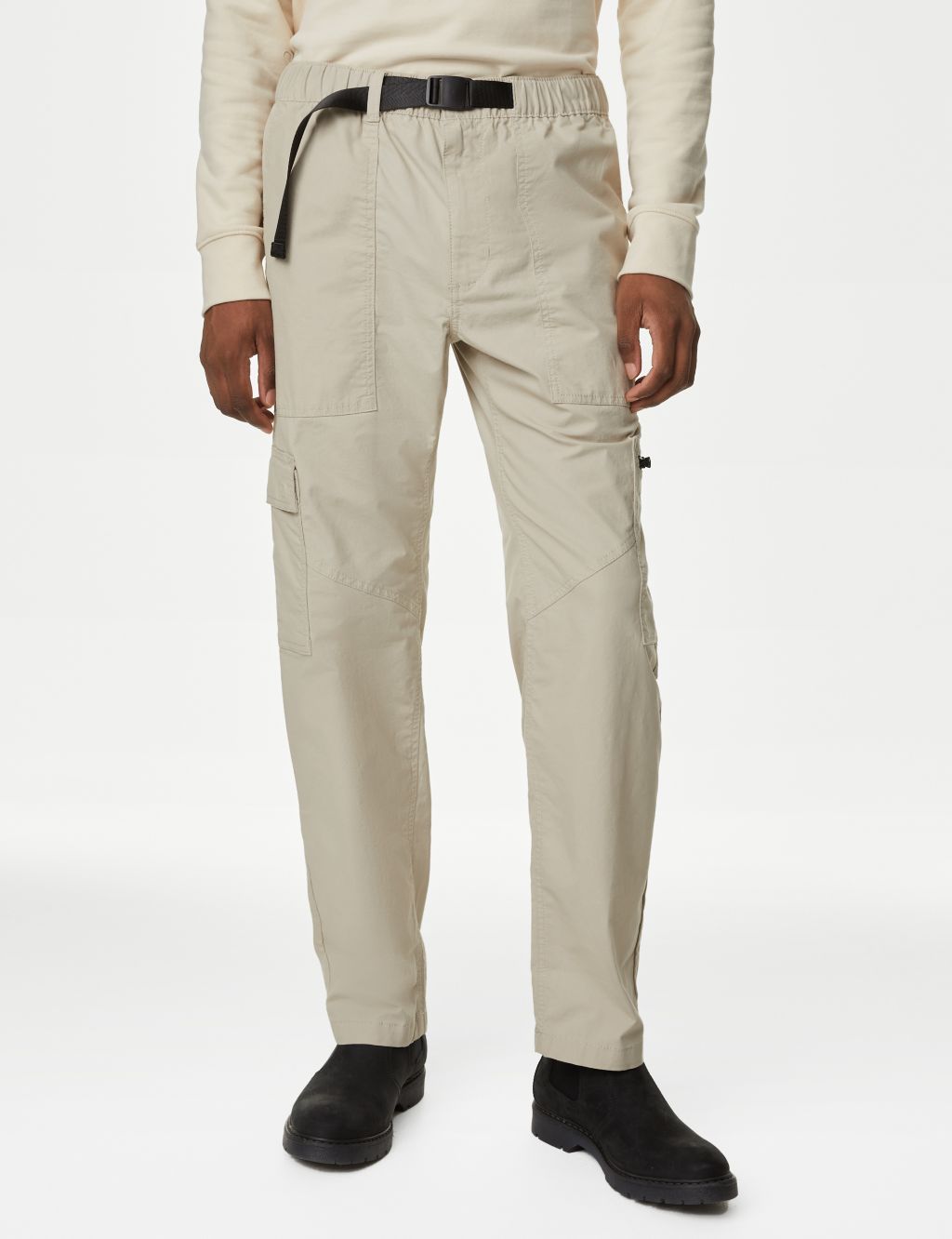 Straight Fit Cargo Trousers with Stormwear™