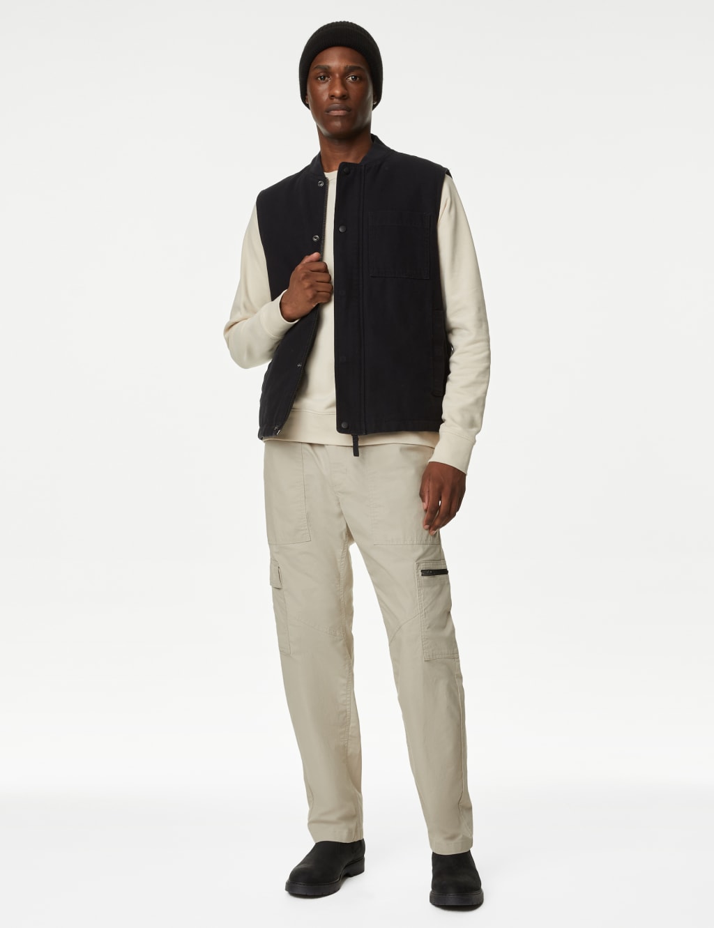 Straight Fit Cargo Trousers with Stormwear™ image 3