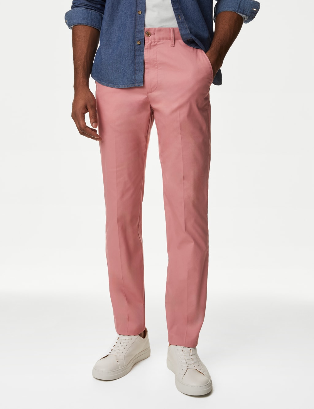 Men s Pink Trousers M S