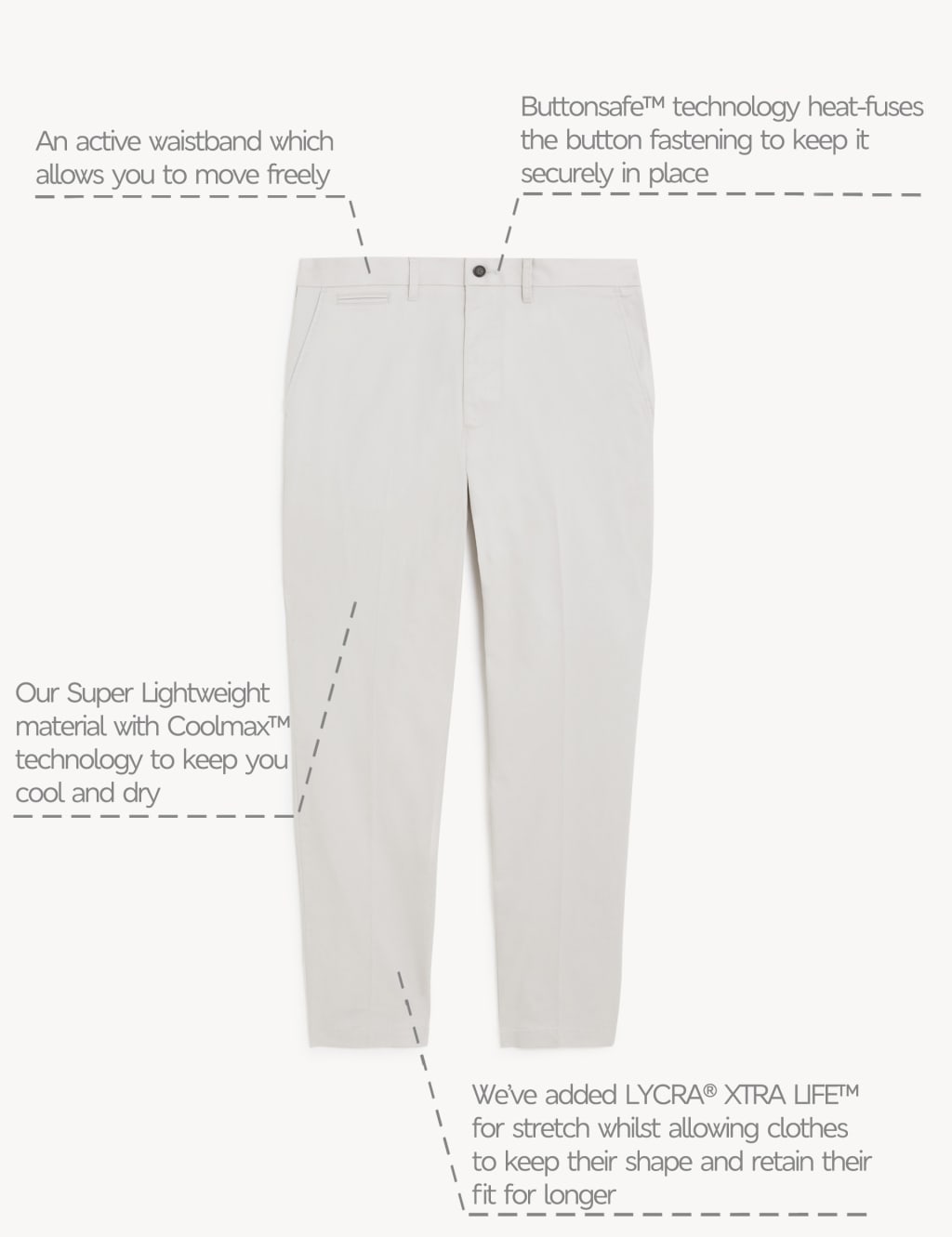 Regular Fit Super Lightweight Chinos image 5
