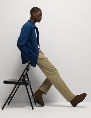 Regular Fit Super Lightweight Chinos | M&S HK