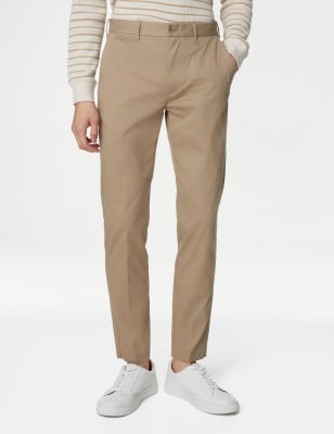 

M&S Collection Chinos slim superligerosMens - Dark Bronze, Dark Bronze