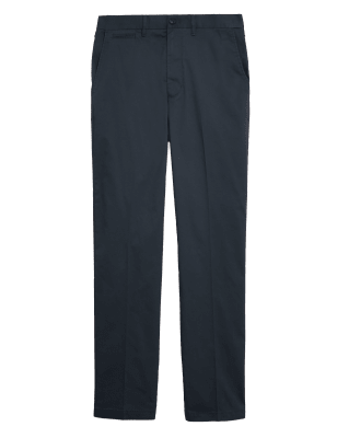 

Mens M&S Collection Regular Fit Super Lightweight Chinos - Navy, Navy