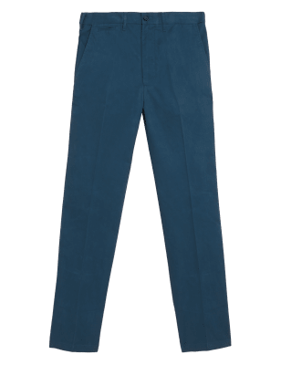 

Mens M&S Collection Superleicht Chino mit normaler Passform - Indigo, Indigo