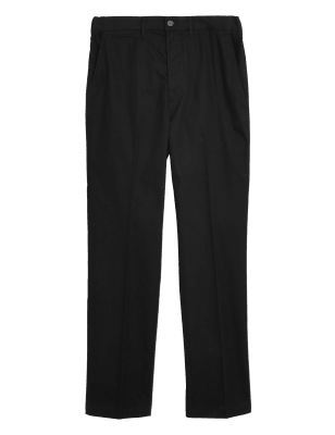 

Mens M&S Collection Regular Fit Super Lightweight Chinos - Black Mix, Black Mix