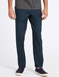Regular Fit Chinos with Stretch