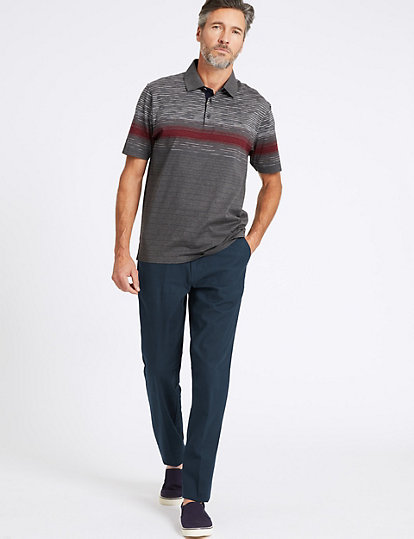 Regular Fit Chinos with Stretch