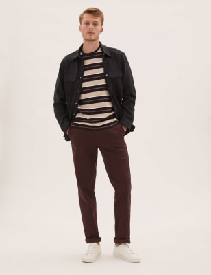 

M&S Collection Heritage - Chinos regularMens - Dark Burgundy, Dark Burgundy