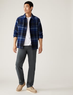 

Mens M&S Collection Regular Fit Heritage Chinos - Carbon, Carbon
