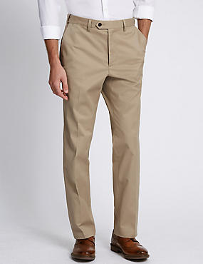 Wrinkle Free Tailored Fit Chinos