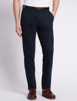 Big & Tall Flat Front Chinos