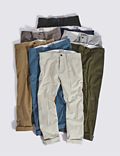 Straight Fit Pure Cotton Chinos