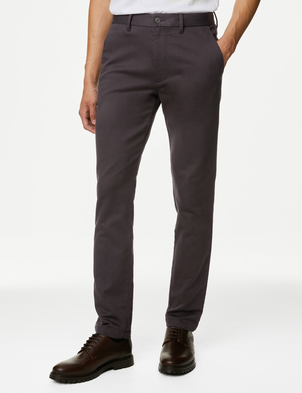 Slim Fit Italian Stretch Chinos image 3