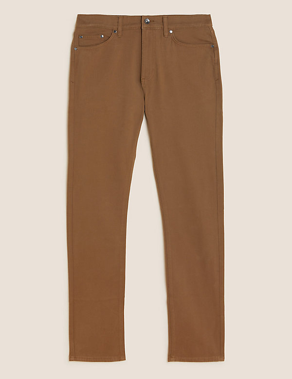 Slim Fit Italian 5 Pocket Trousers - CZ