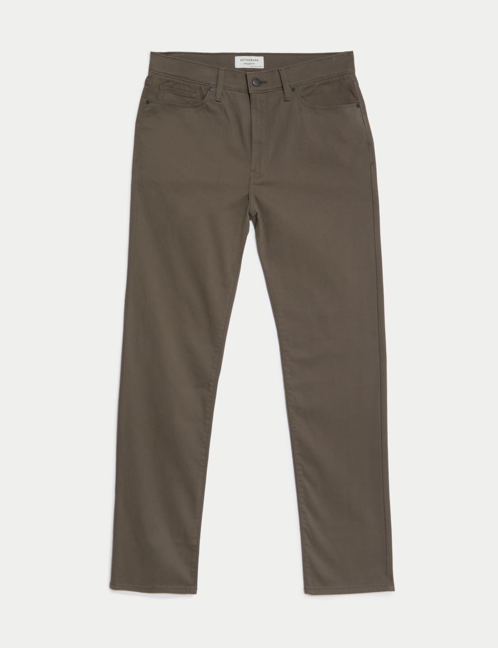 Straight Fit Italian 5 Pocket Trousers image 2