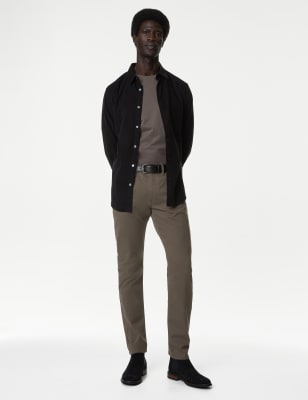 Slim Fit Italian 5 Pocket Trousers