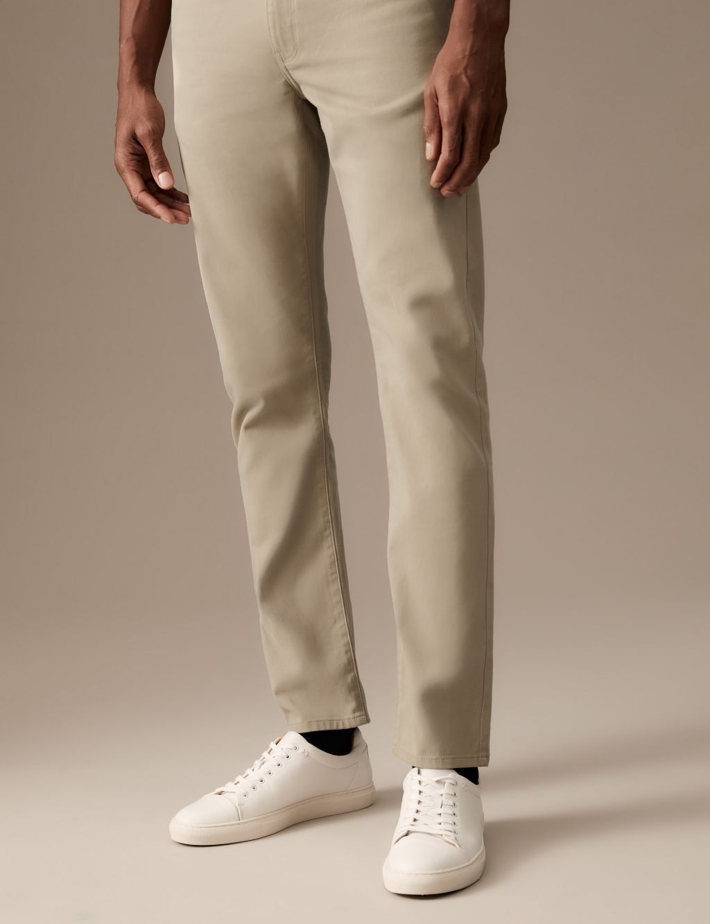 Slim Fit Italian 5 Pocket Trousers image 6