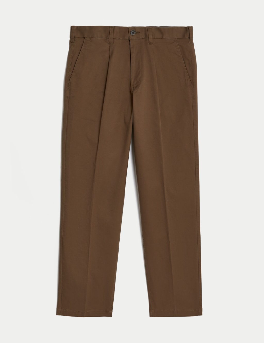 Tapered Fit Single Pleat Chinos image 2