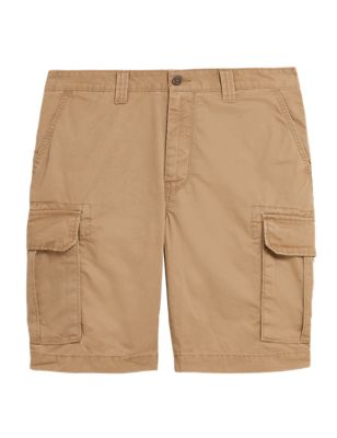 M&S Mens Organic Cotton Cargo Shorts