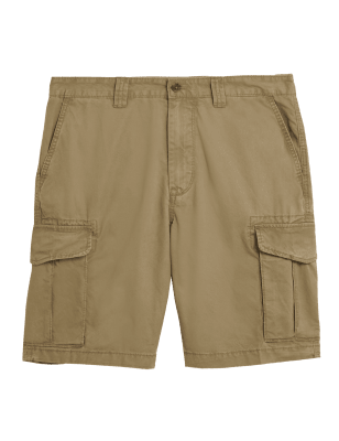 

M&S Collection Pantalón corto cargo 100% algodónMens - Stone, Stone
