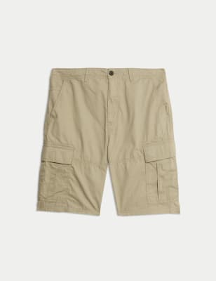 Pure Cotton Cargo Shorts