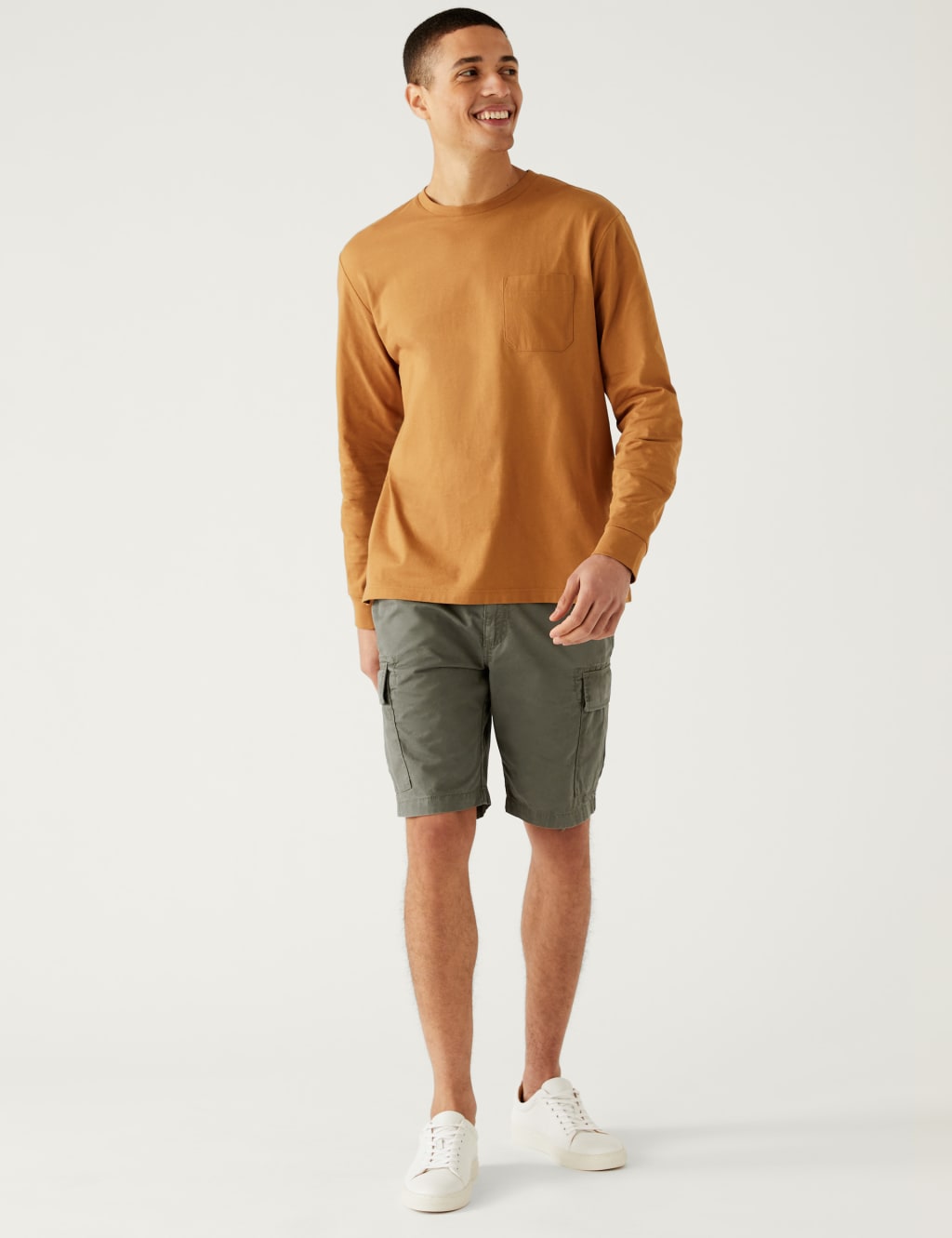 Pure Cotton Cargo Shorts image 2
