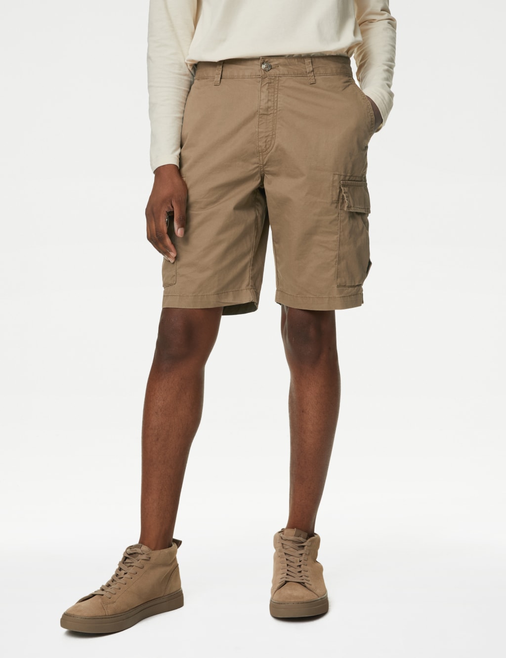 Pure Cotton Cargo Shorts image 3